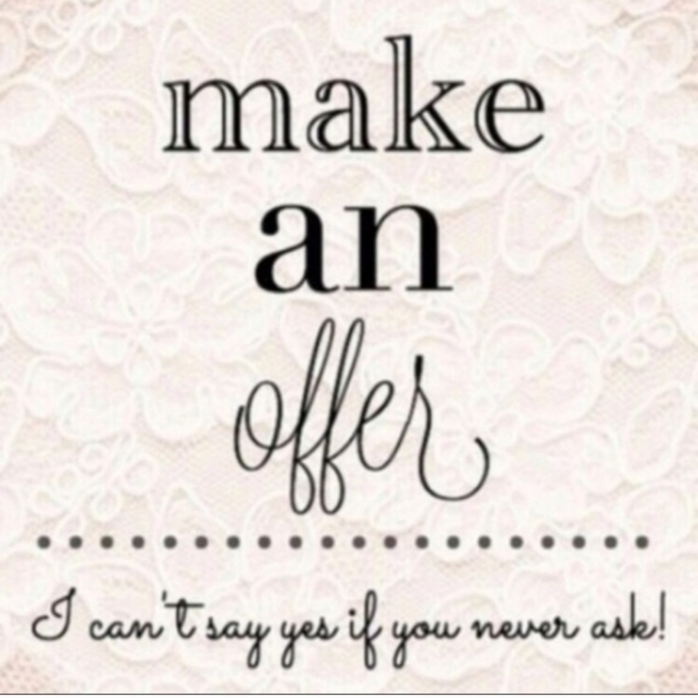 Make me an offer!